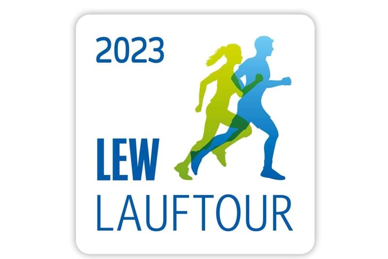Aktionslogo LEW Lauftour 2023
