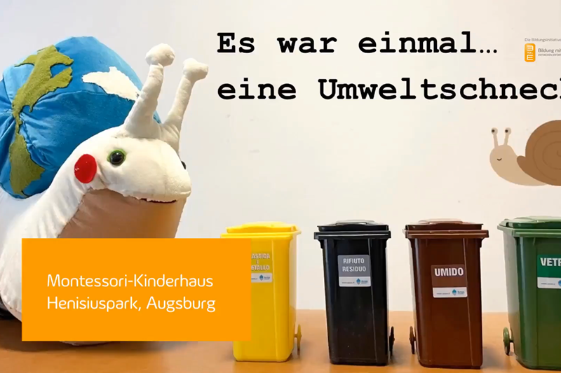 Montessori-Kinderhaus Henisiuspark_Standbild_Umweltschnecke