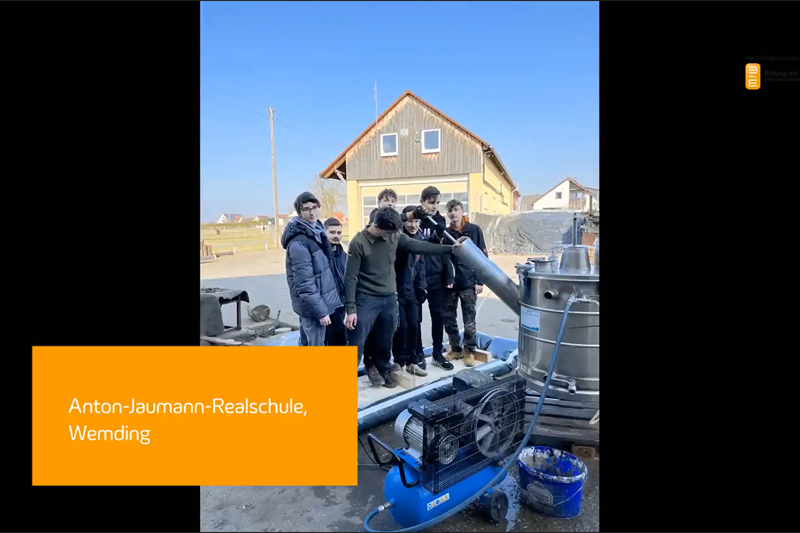 Anton-Jaumann-Realschule, Wemding_Standbild_Biogasanlage